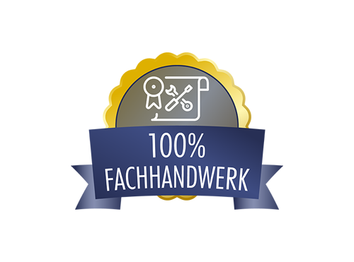 100% Fachhandwerk 100% Fachhandwerk
